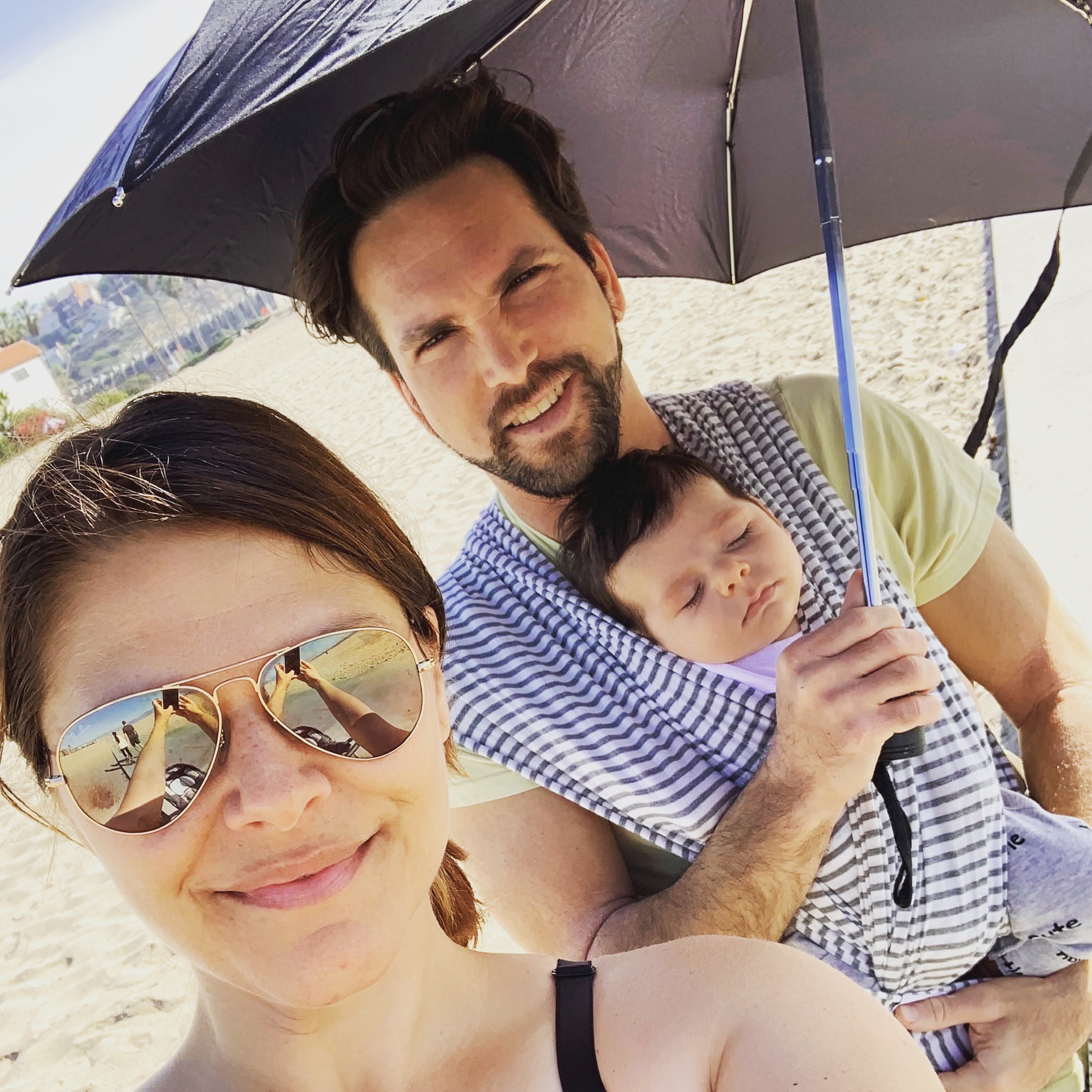 Kevin Seldon (host of top parenting podcast, Dad I’d Like To Friend) with his family…